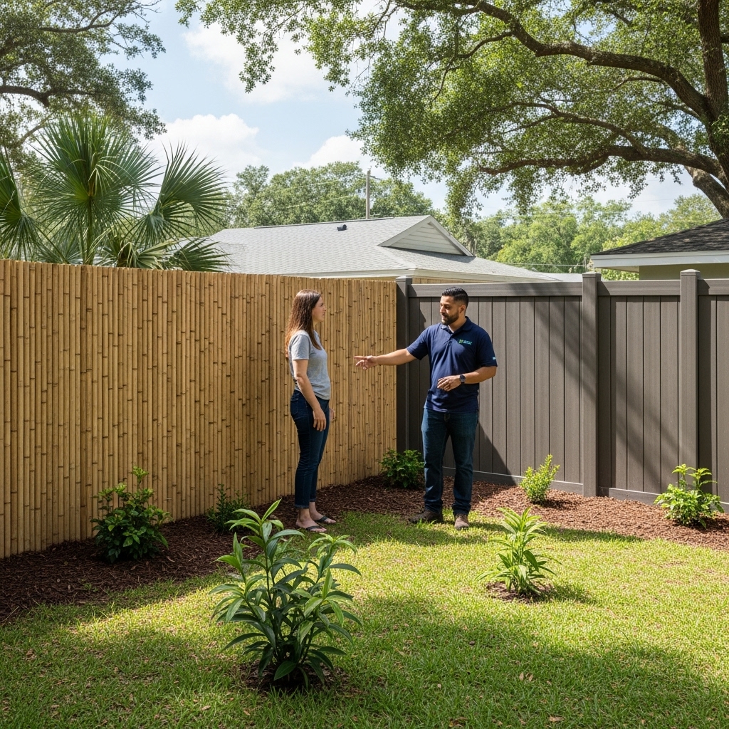 Bamboo & Composite Fences