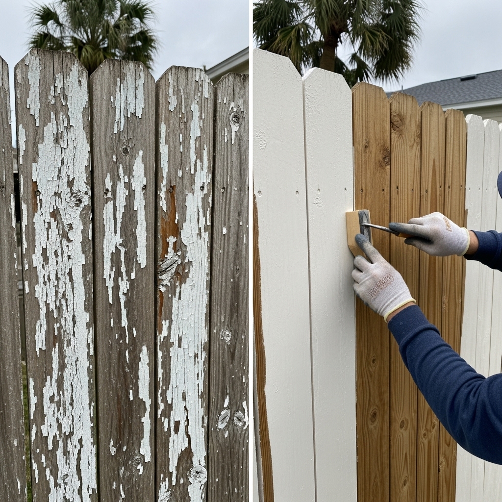 Peeling Paint & Cracks