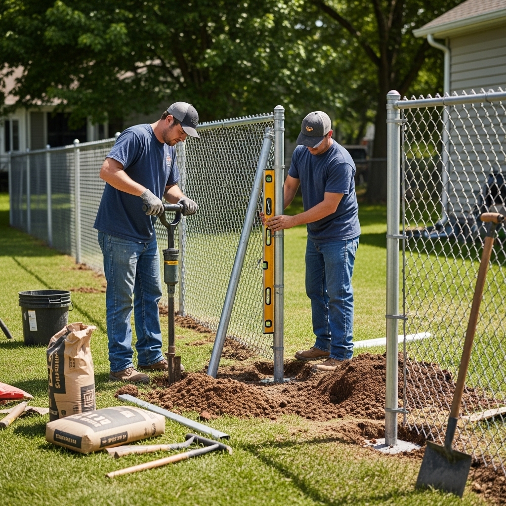 Loose Chain Link or Vinyl Posts