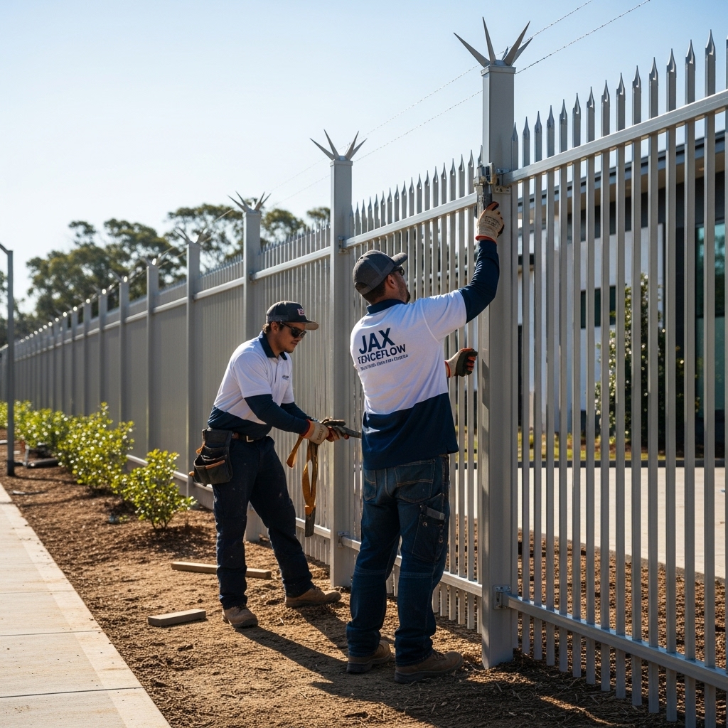 Security Fence Installation