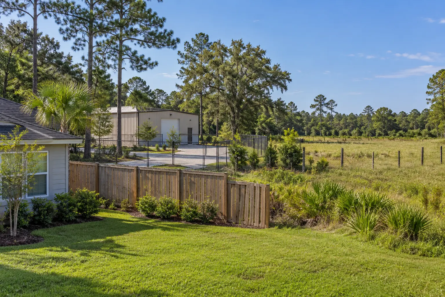 Different fence applications for Jacksonville Florida properties